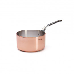 Copper saucepan PRIMA MATERA Ø18cm - stainless steel handle