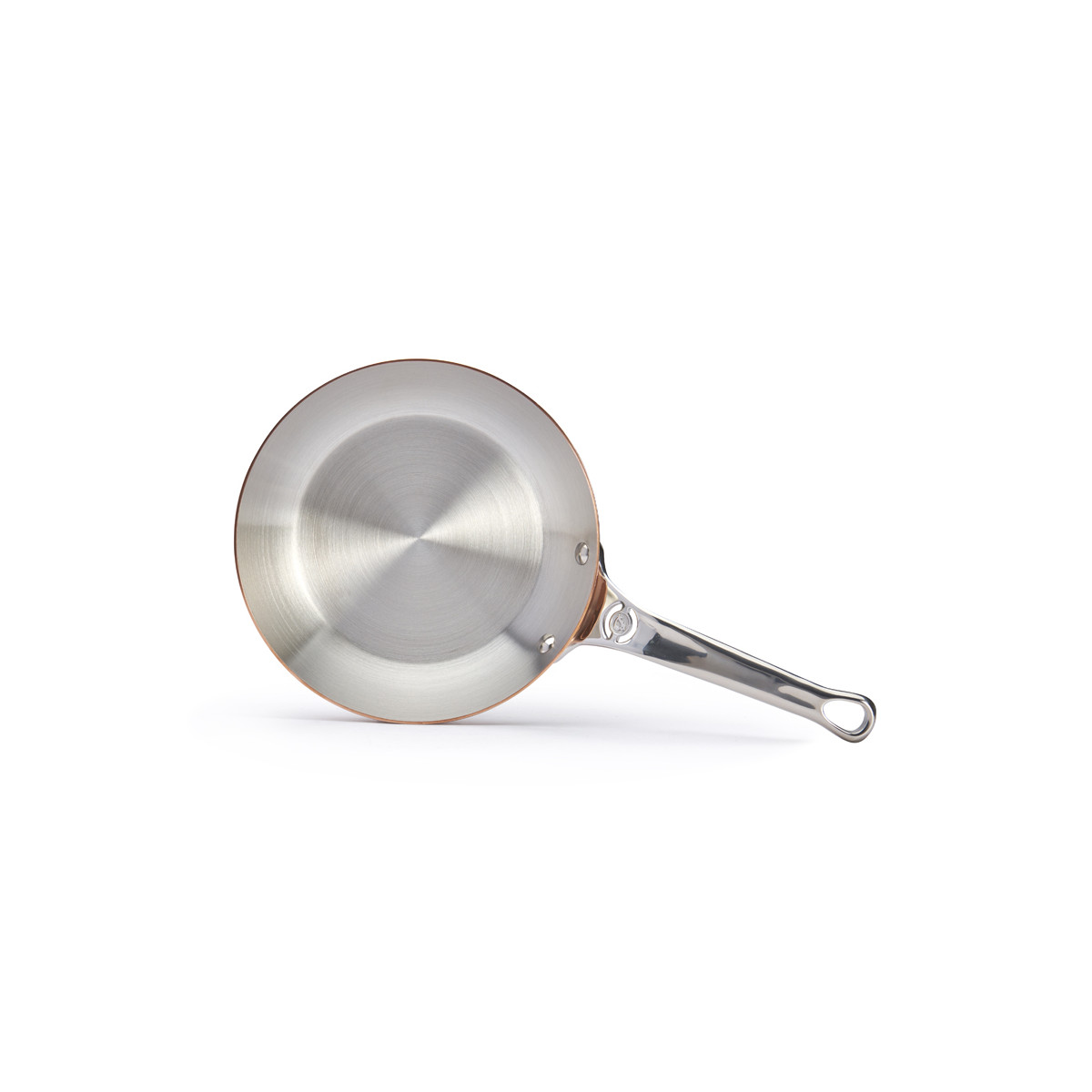 Poêle ronde en cuivre inox induction Prima Matera - Diamètre cm 32 cm -  Cuisine - Parlapapa