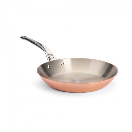 Copper frypan PRIMA MATERA Ø28m - stainless steel handle