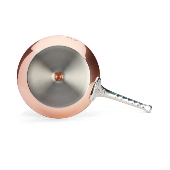 Copper frypan PRIMA MATERA Ø28m - stainless steel handle