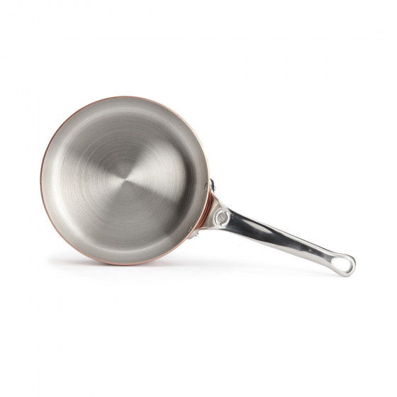 Gerade Sauteuse Kupfer PRIMA MATERA Ø24cm - Edelstahlgriff