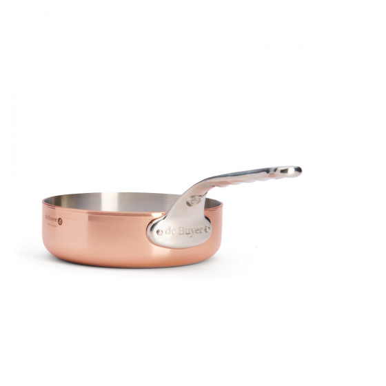 Copper sauté-pan PRIMA MATERA - stainless steel handle