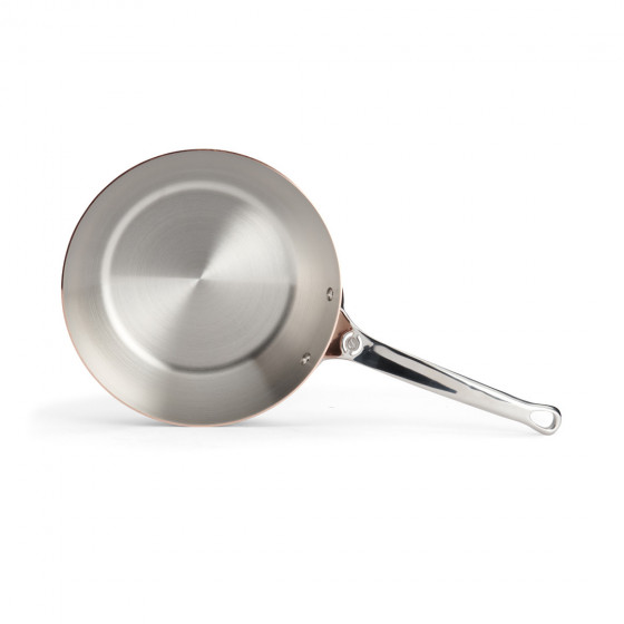 Konische Sauteuse Kupfer PRIMA MATERA Ø24cm - Edelstahlgriff