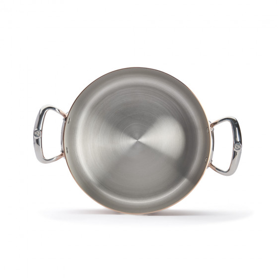 Kochtopf Kupfer-Edelstahl INOCUIVRE Ø28cm mit Deckel
