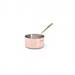 Copper saucepan INOCUIVRE Ø12cm brass handle