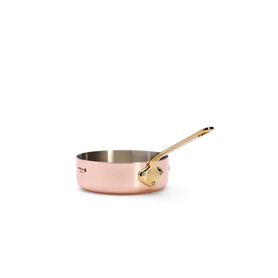 Copper sauté-pan INOCUIVRE Ø16cm brass handle