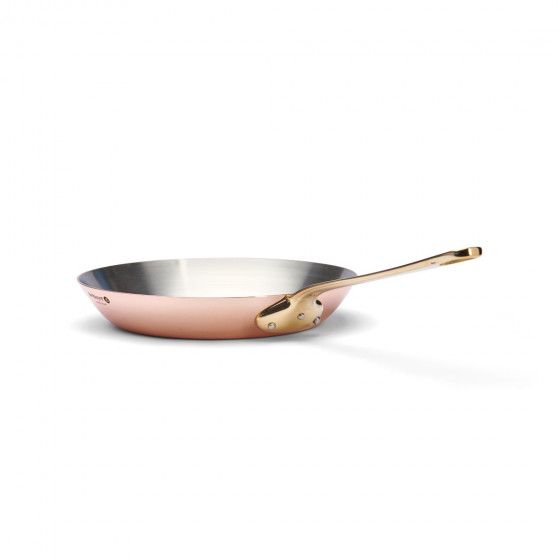 Copper frying pan INOCUIVRE Ø28cm brass handle