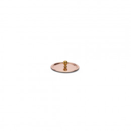 Copper lid with brass handles INOCUIVRE Ø9cm