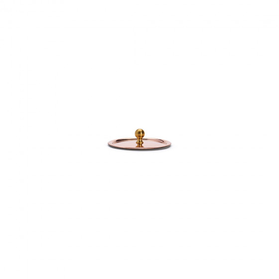 Copper lid with brass handles INOCUIVRE Ø9cm