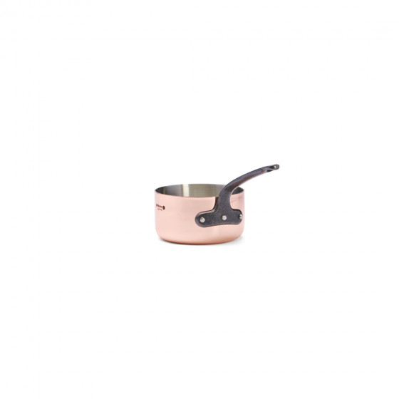 Copper saucepan INOCUIVRE Ø12cm cast-iron handle