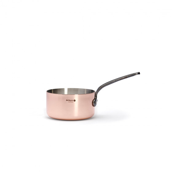 Copper saucepan INOCUIVRE Ø16cm cast-iron handle