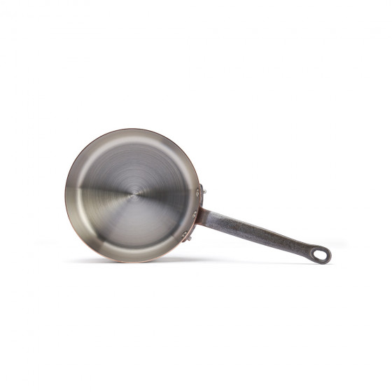 Kasserolle Kupfer-Edelstahl INOCUIVRE Ø20cm mit Gusseisengriff