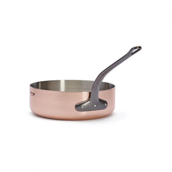 Copper sauté-pan INOCUIVRE Ø28cm cast-iron handle