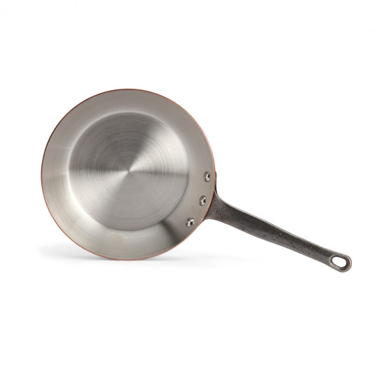 Copper frying pan INOCUIVRE Ø24cm cast-iron handle
