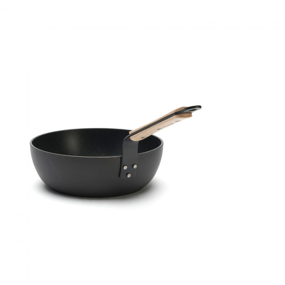 Non-stick riveted sauté-pan CHOC B BOIS Ø24cm