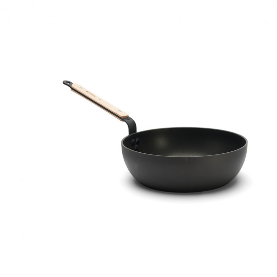 Non-stick riveted sauté-pan CHOC B BOIS Ø28cm