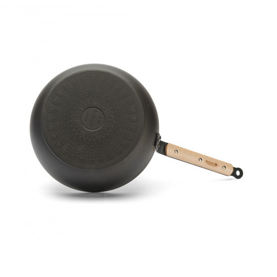 Non-stick riveted sauté-pan CHOC B BOIS Ø28cm