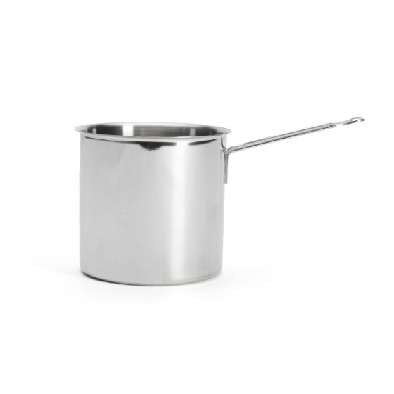 Bain-Marie Edelstahl mit Stiel Ø18cm