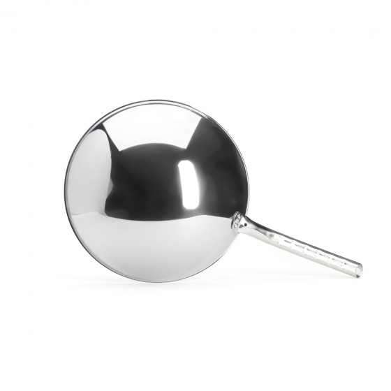 Stainless steel rounded Wok Ø36cm Special induction hob for wok