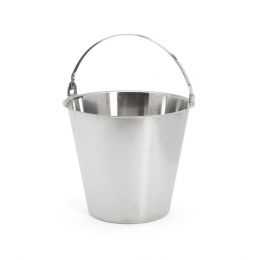 Seau inox sans pied