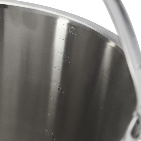 Seau inox sans pied