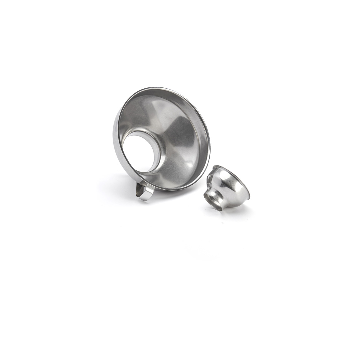 Jam funnel, stainless steel, stainless steel, funnel for jam and