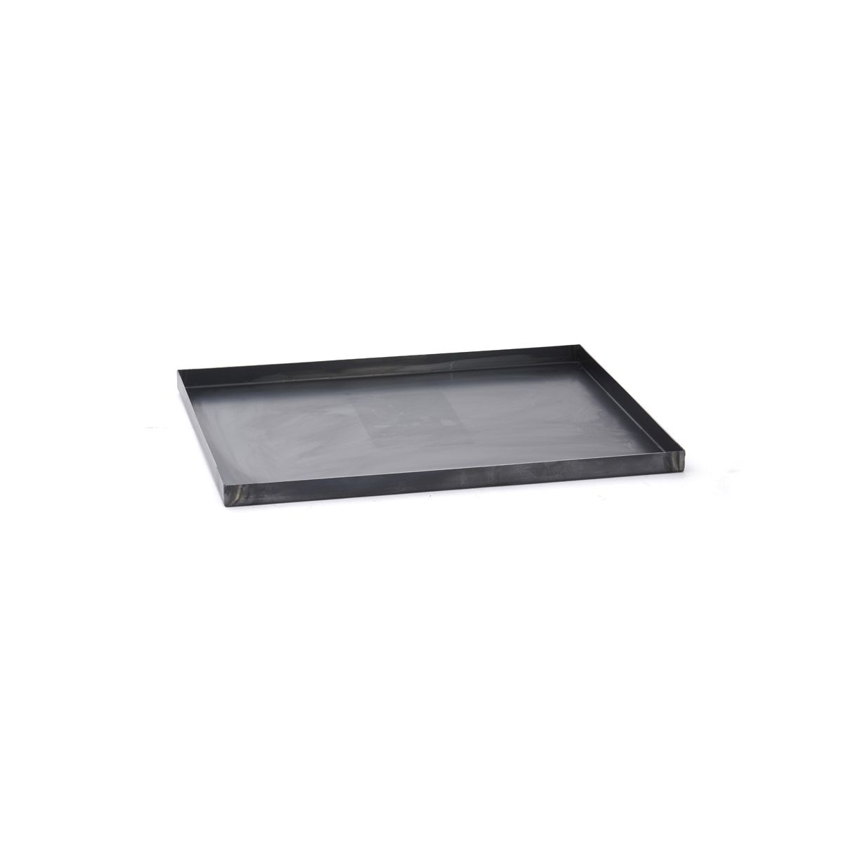 ﻿﻿Plaque de cuisson bords droits acier, acier doux, Plaques et supports,  40x30cm - De Buyer