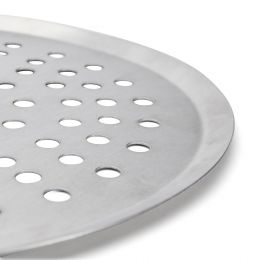 Plaque de cuisson ronde perforée