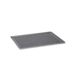Non-stick baking tray, microperforated