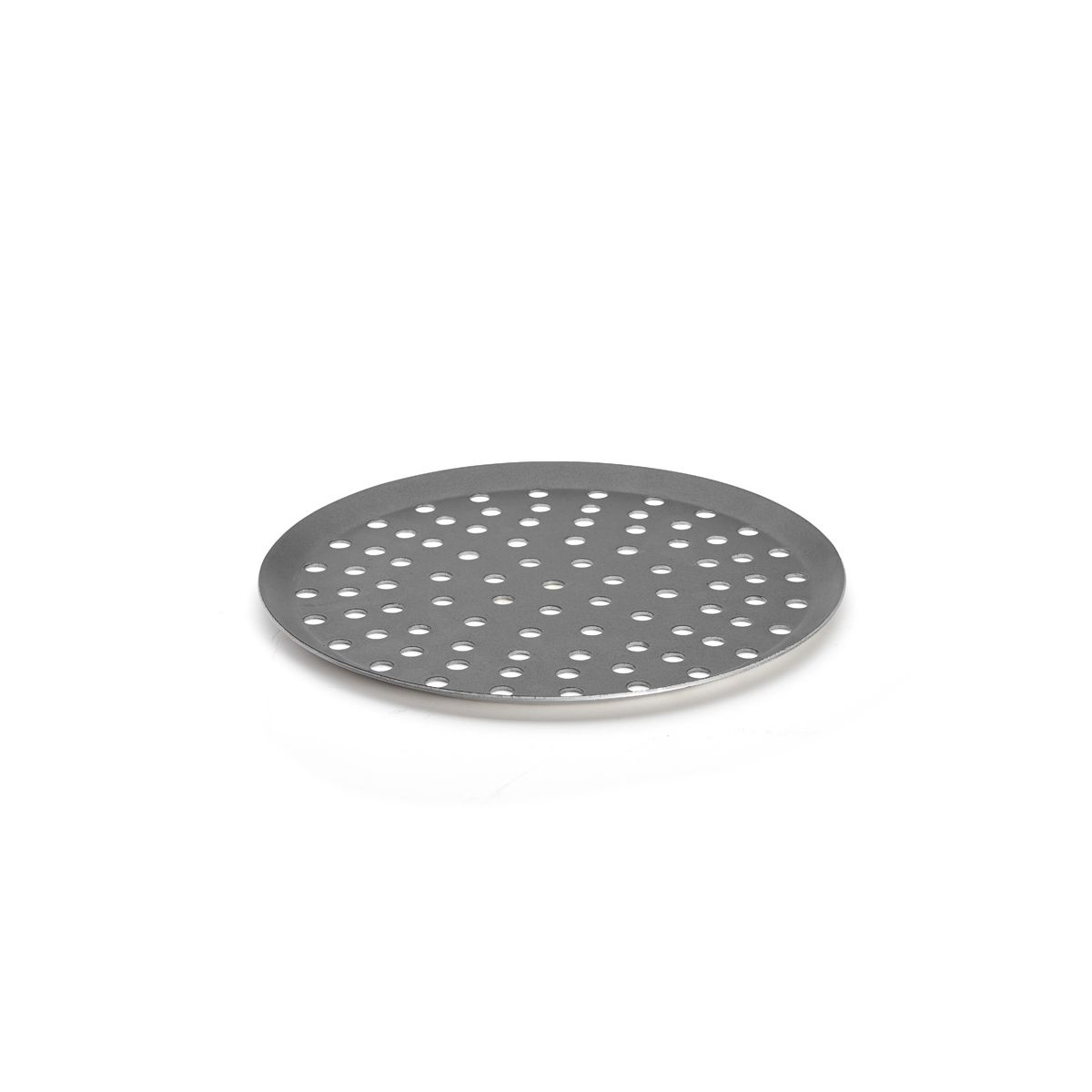 Plaque de cuisson ronde perforée antiadhésive, aluminium anti-adhésif,  Plaques et supports, ø 28cm - De Buyer