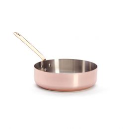 Sauteuse/Schmorpfanne Messinggriff Inocuivre