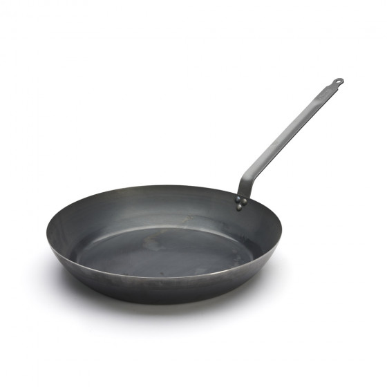 Blue steel frypan LA LYONNAISE Ø45cm