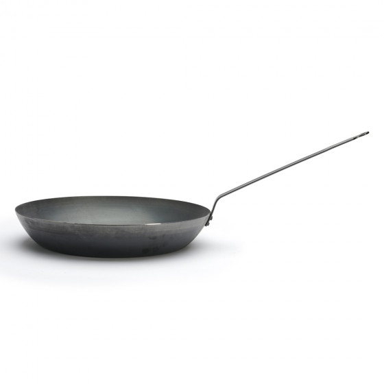 Blue steel frypan LA LYONNAISE Ø45cm