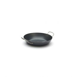 Steel paella pan LA LYONNAISE