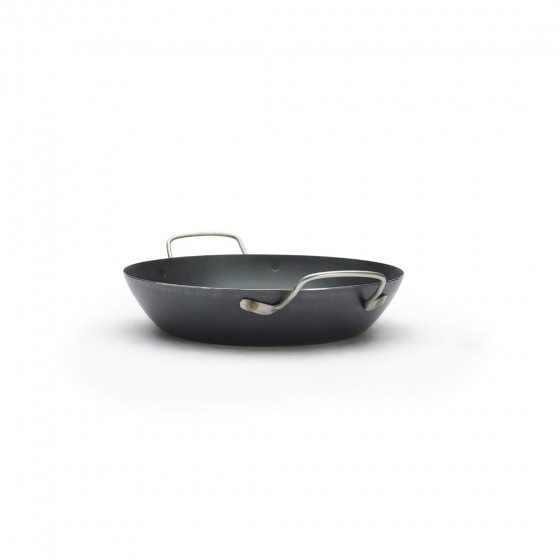 Blue steel paella pan LA LYONNAISE Ø20cm