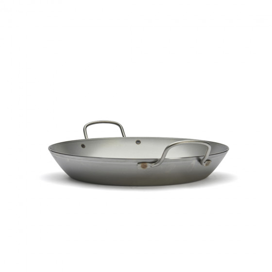Steel paella pan CARBONE PLUS Ø36cm