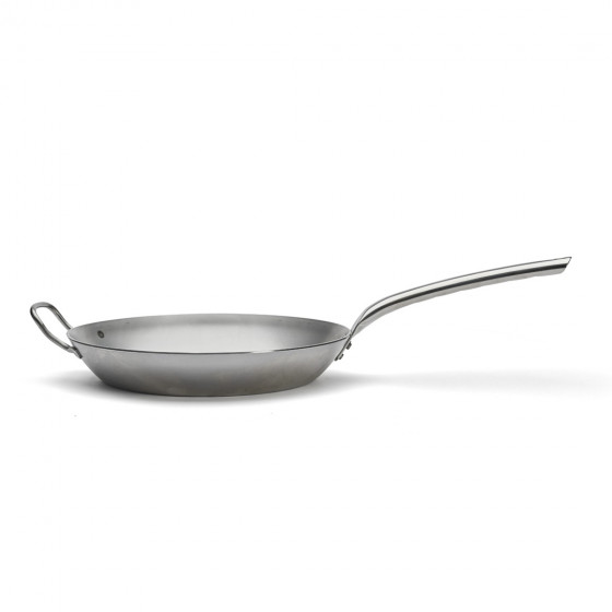 Steel frypan CARBONE PLUS Ø32cm cold handle