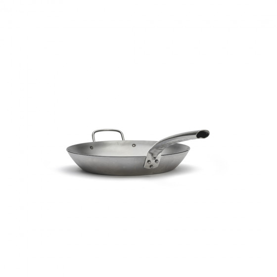 Steel frypan CARBONE PLUS Ø32cm cold handle