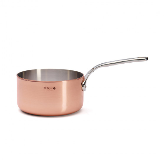 Copper saucepan PRIMA MATERA Ø16cm - stainless steel handle