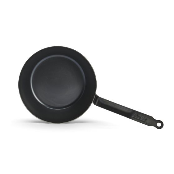 Blue steel round country frypan BLUE CARBON Ø24cm