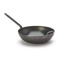 Wok bombé avec anse