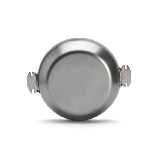 Removable steel deep country pan MINERAL B LOQY Ø24cm