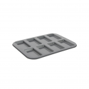 Tray 8 financiers, non-stick steel