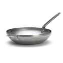 Wok bombé en acier MINERAL B