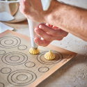 Tapis de cuisson ajouré spécial pâte à choux AIRMAT