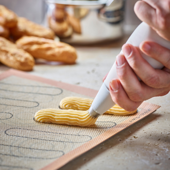 Tapis de cuisson ajouré spécial pâte à choux AIRMAT