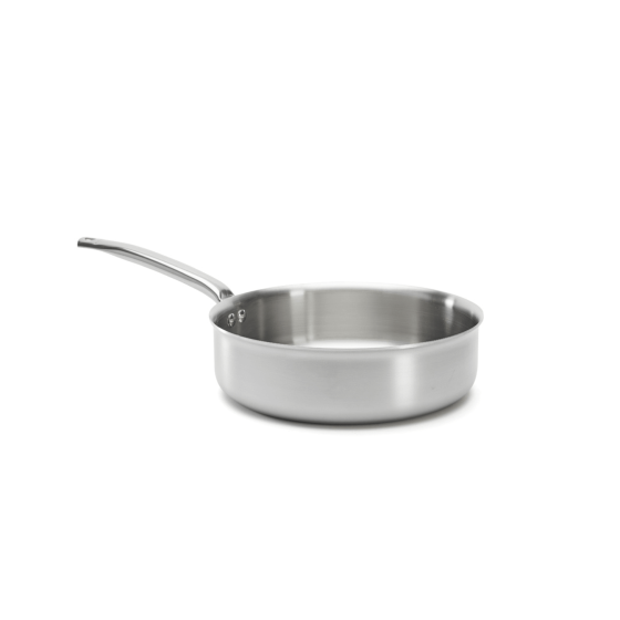 Sauteuse bord droit en inox ALCHIMY Ø28cm
