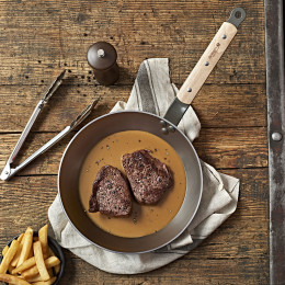 Round frying pan
