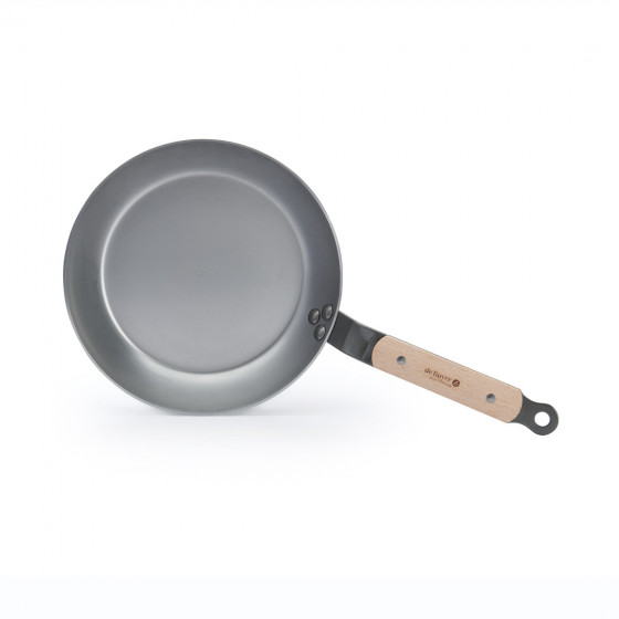 Set of 2 steel frying pans MINERAL B BOIS
