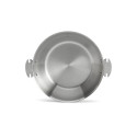 Rounded Stainless Steel Saute Pan ALCHIMY LOQY Ø24cm